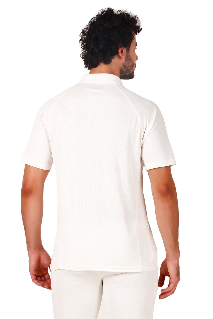 Gortonshire Premium Cricket T Shirt Half Sleeve Senior Sizes @ Back View