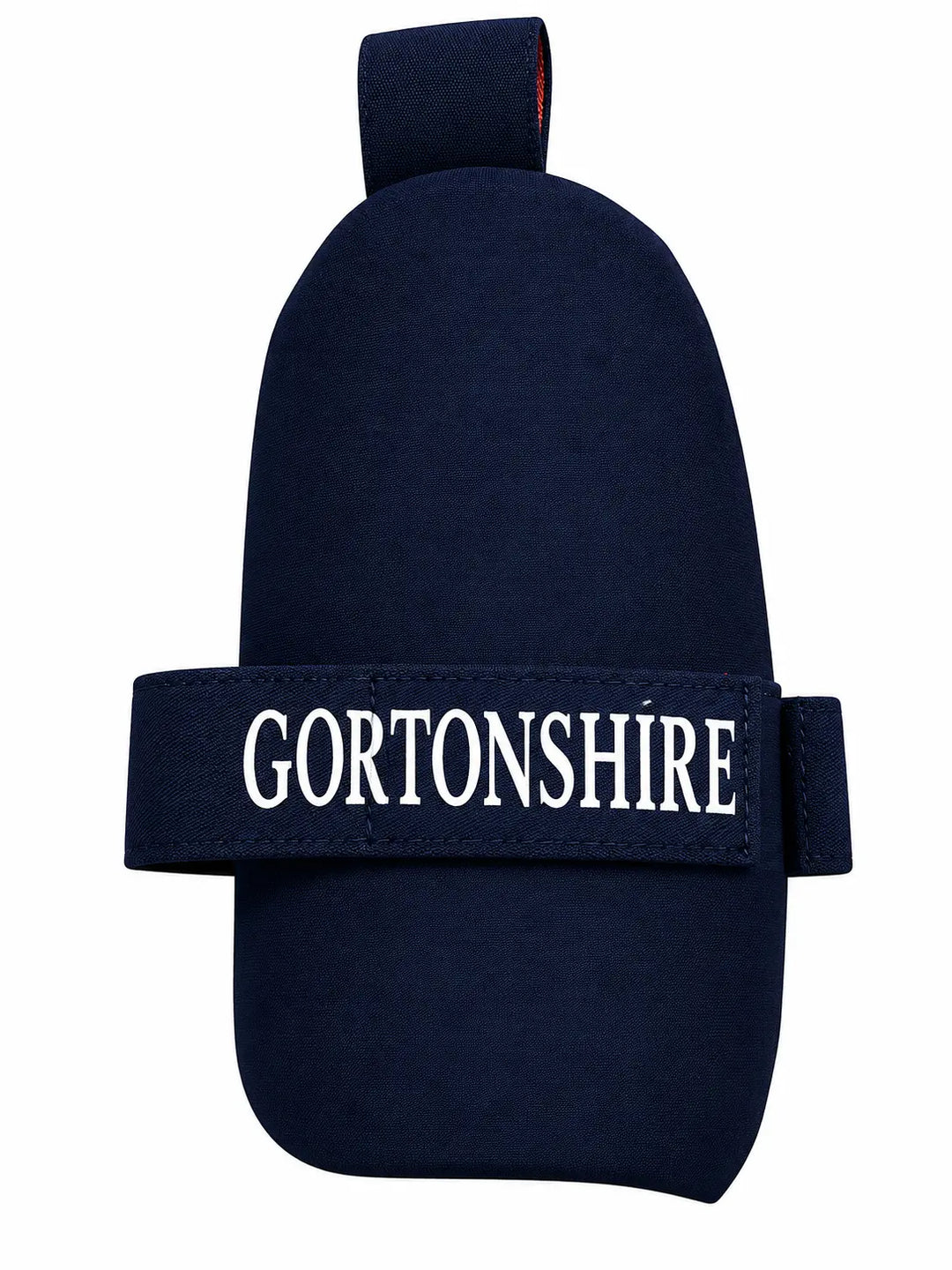 Gortonshire Shield 2.0 Cricket Batting Combo Thigh Guard Navy Blue Size Adult @ Front  View 2