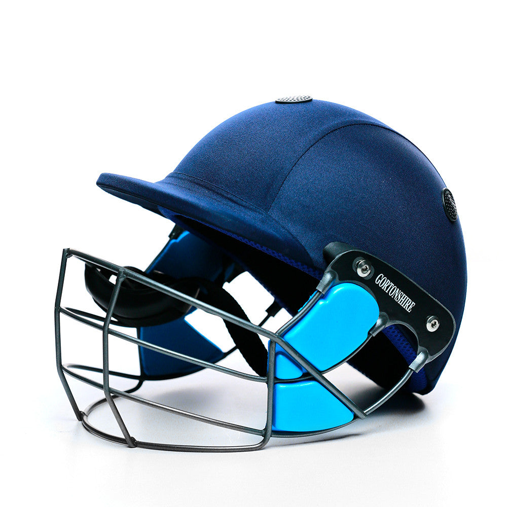 Gortonshire Step One Cricket Helmet @ Side View