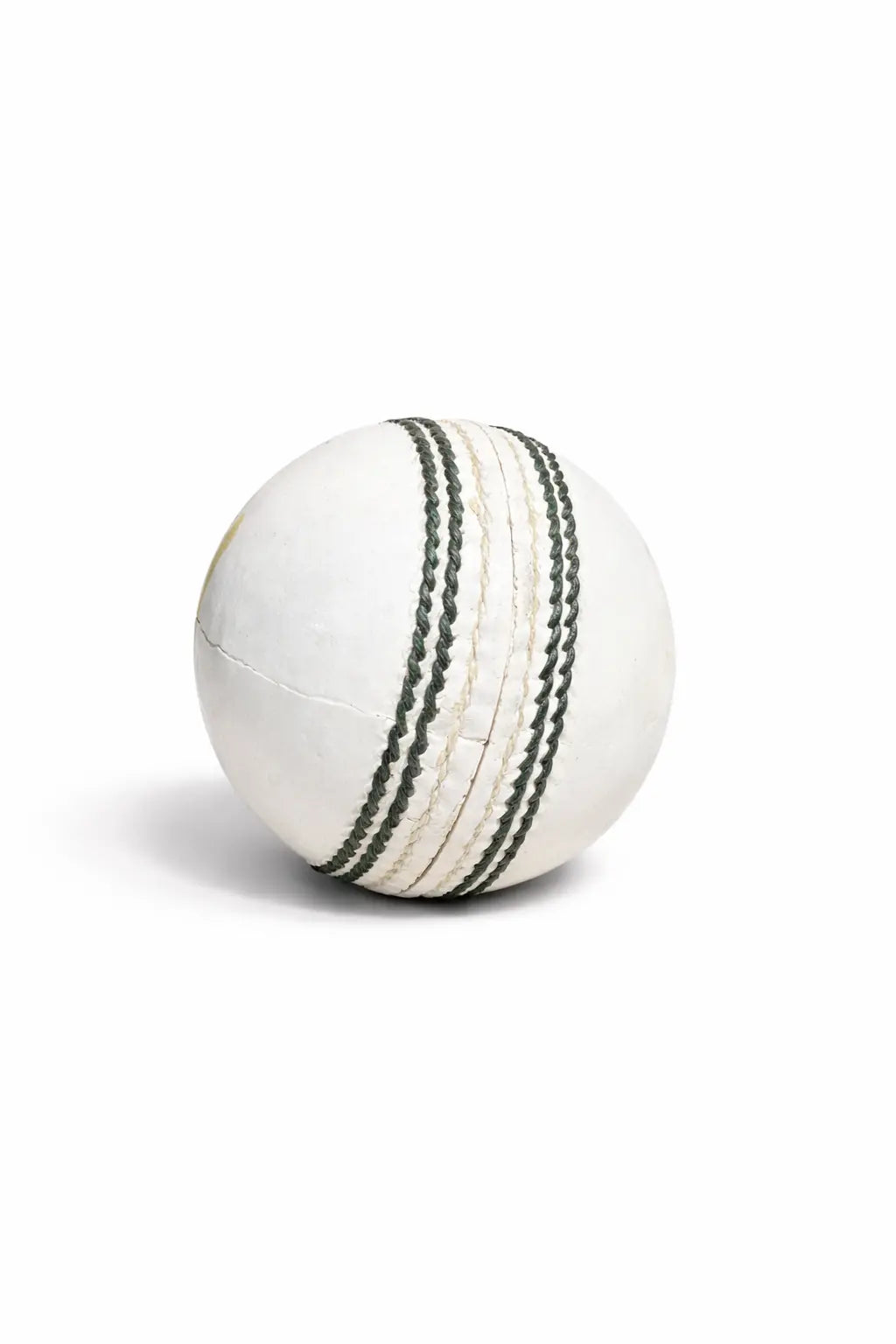 Gortonshire Super Test Cricket Ball White@front view5