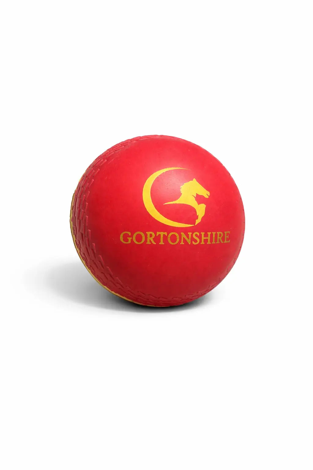 Gortonshire Swing Rubber Tennis Cricket Ball@front view1