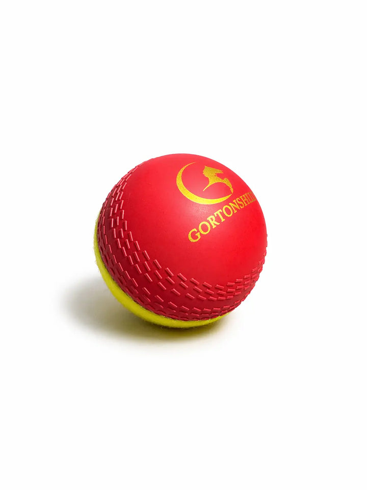 Gortonshire Swing Rubber Tennis Cricket Ball@front view3