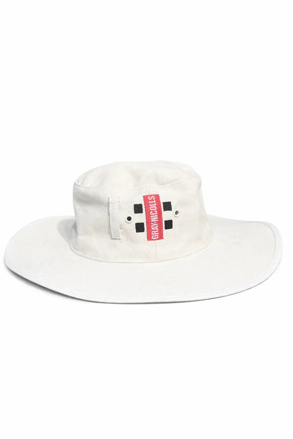Gray Nicolls GN5 Cricket Panama Hat White @ front View
