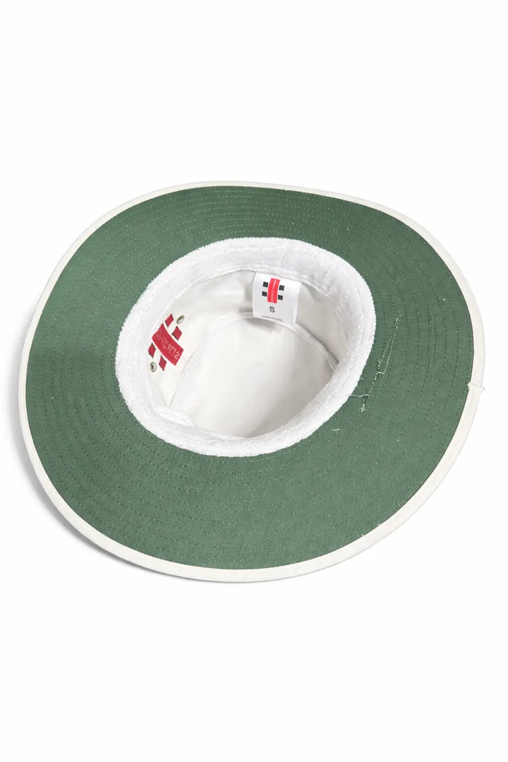 Gray Nicolls GN5 Cricket Panama Hat White @ Inside View