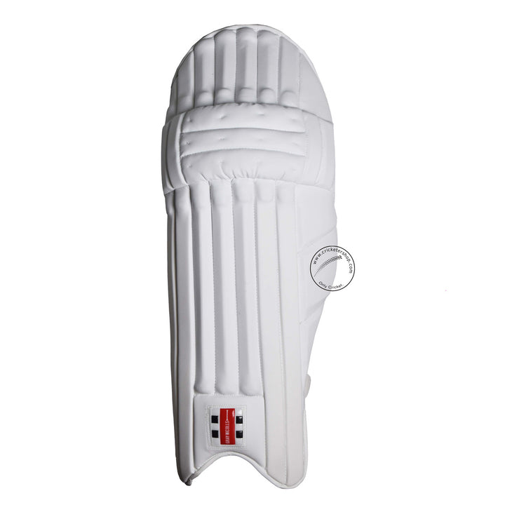 Gray Nicolls GN9 Supertest Cricket Batting Leg Guard Mens Size @ Front View