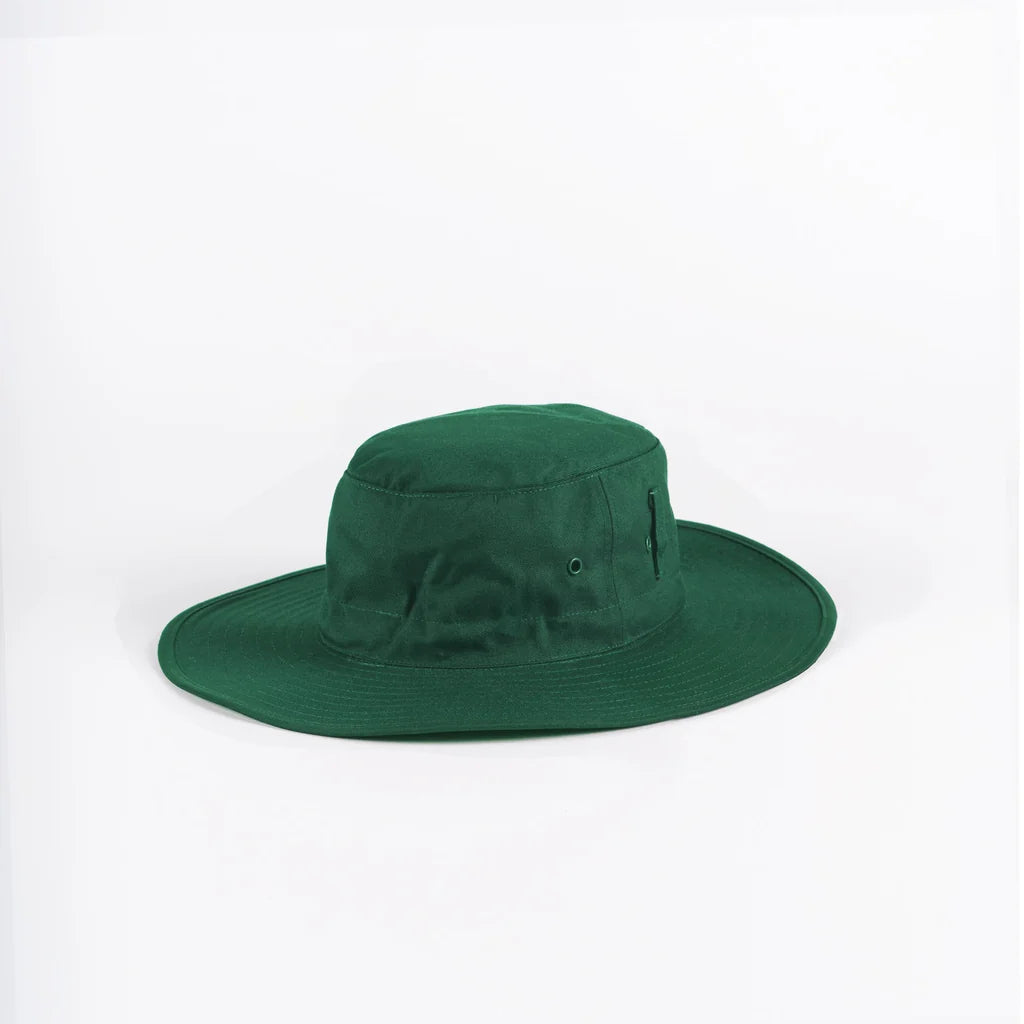 Gray Nicolls GNX 500 Cricket Panama Hat Green @ Side View