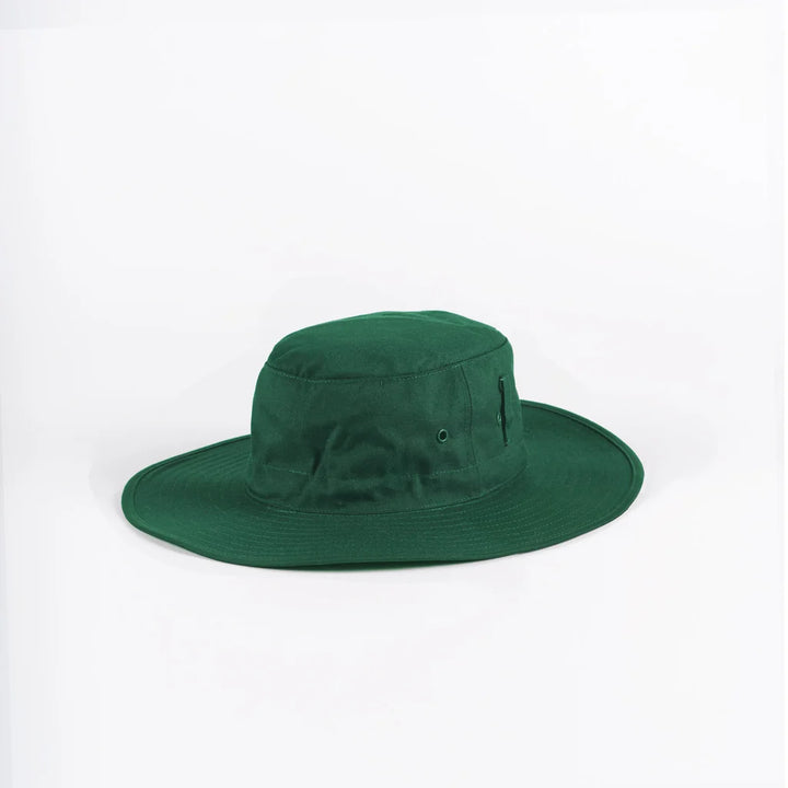 Gray Nicolls GNX 500 Cricket Panama Hat Green @ Side View