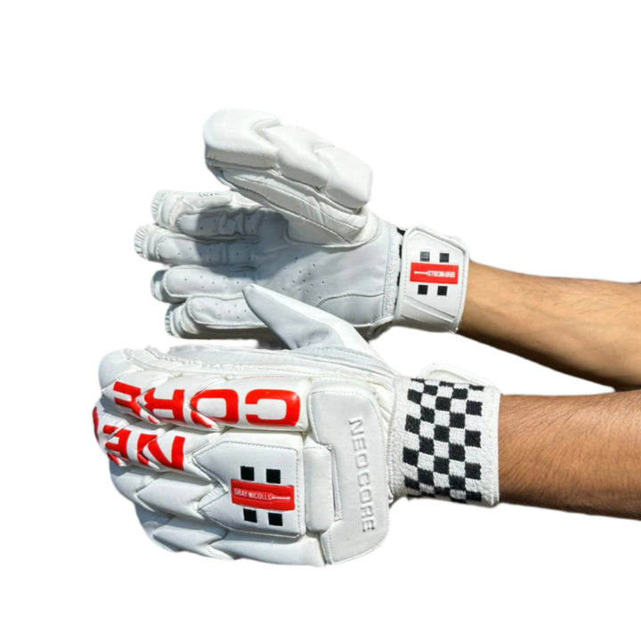 Gray Nicolls Neocore Cricket Batting Gloves Men Size@front view