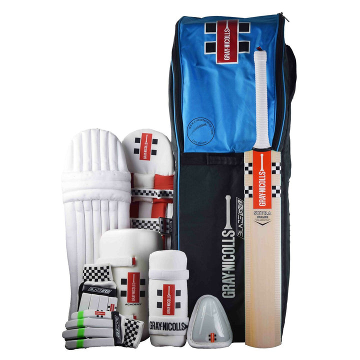 Gray Nicolls Supra Pulse GN2 Kit with Kashmir Willow Cricket Bat Size @ Composite View