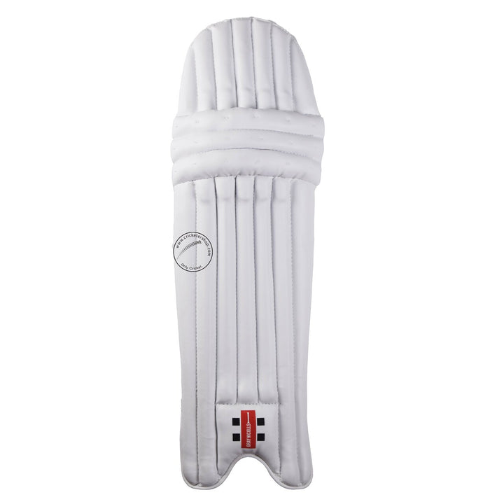 Gray Nicolls Supra Pulse GN2 Kit with Kashmir Willow Cricket Bat Size @ Pads Front View