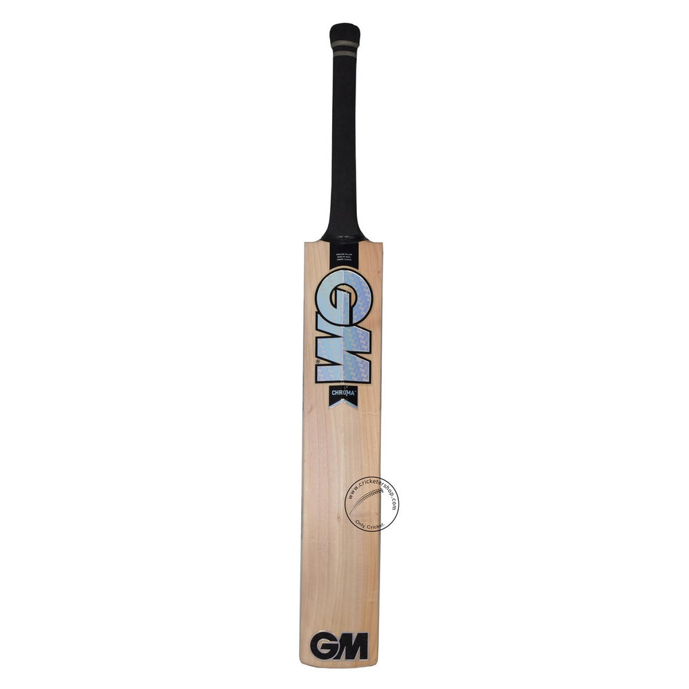 Gunn & Moore (GM) Chroma Signature English Willow Cricket Bat Size SH @ Back View