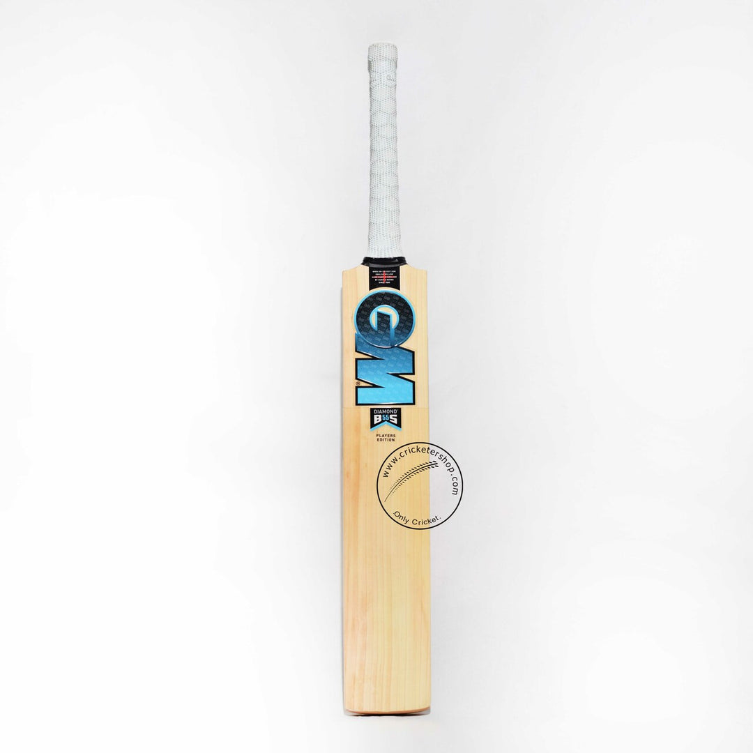 Gunn & Moore (GM) Diamond Player Edition English Willow Cricket Bat Size SH @ Front View