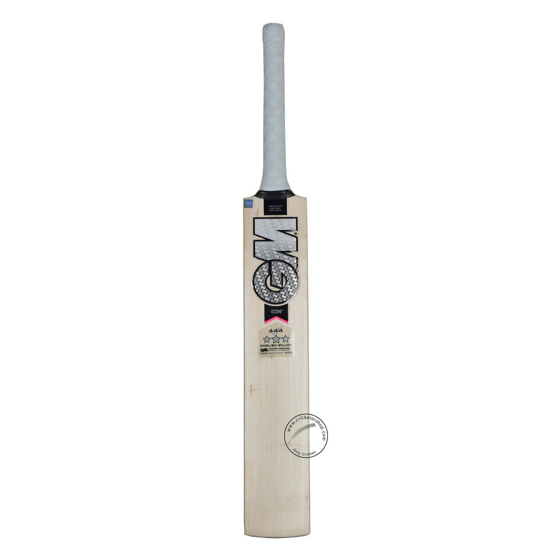 Gunn & Moore (GM) Icon 444 English Willow Cricket Bat Size SH @ Front View