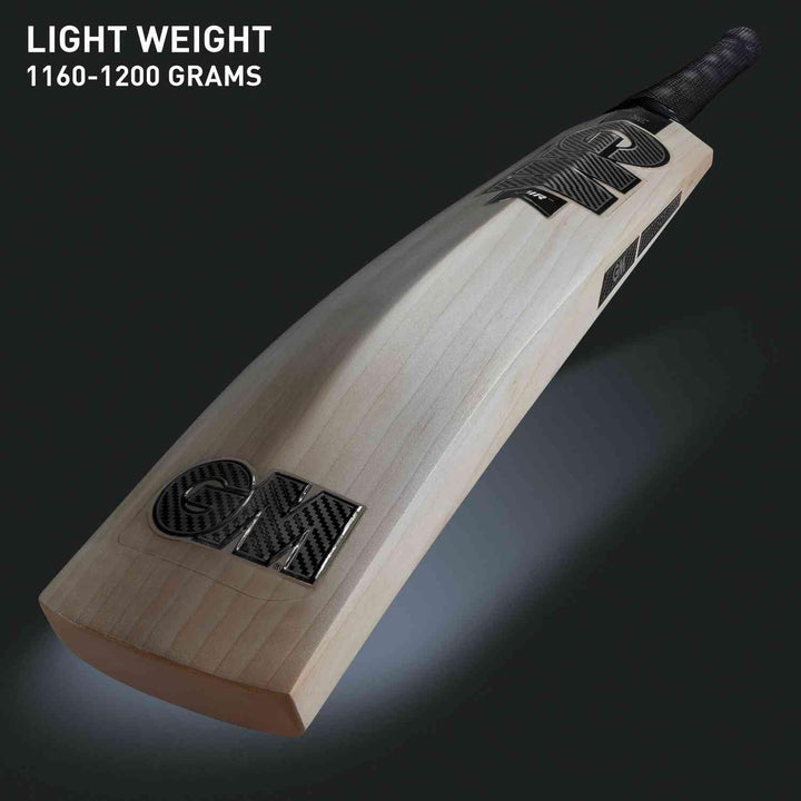 Gunn & Moore (GM) NOIR 707 English Willow Cricket Bat Size SH @ Back View 2