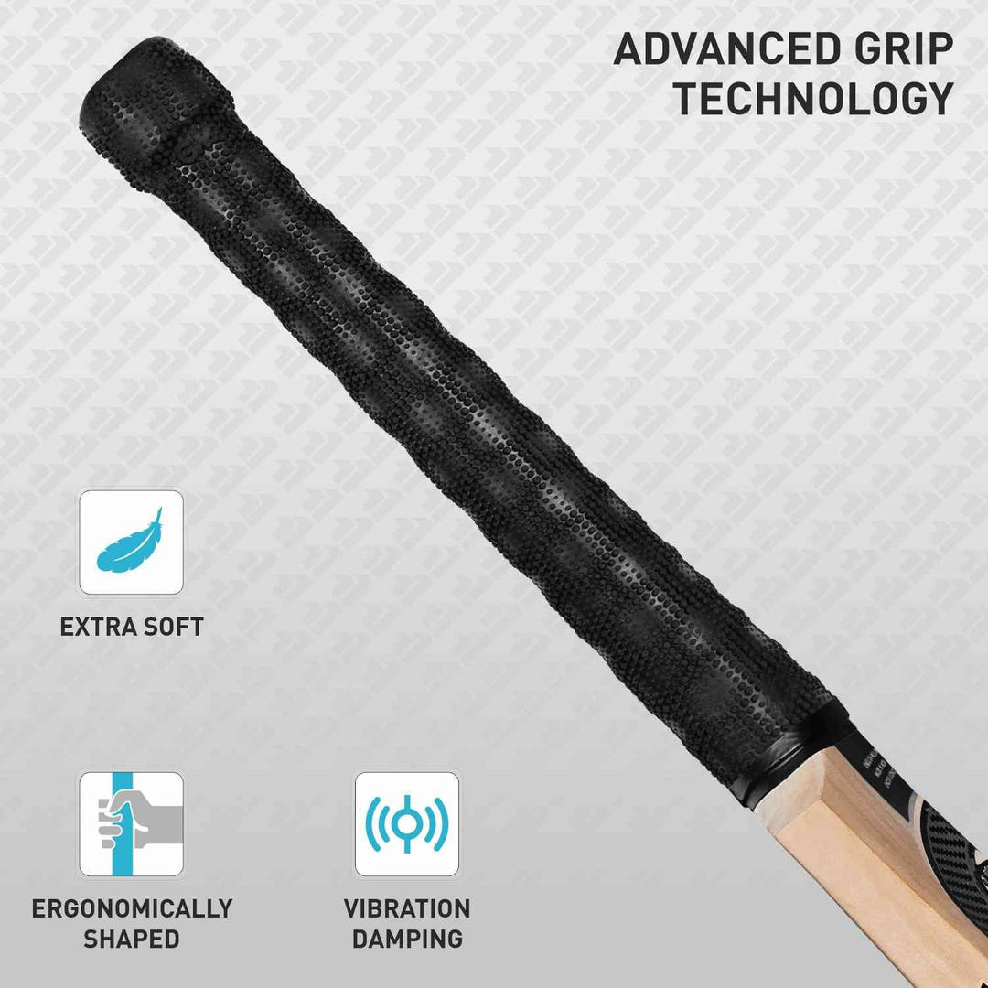 Gunn & Moore (GM) NOIR 707 English Willow Cricket Bat Size SH @ Side View 2