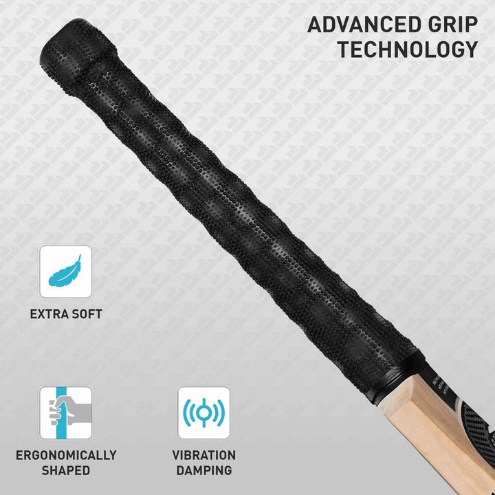 Gunn & Moore (GM) NOIR 707 English Willow Cricket Bat Size SH @ Side View 2