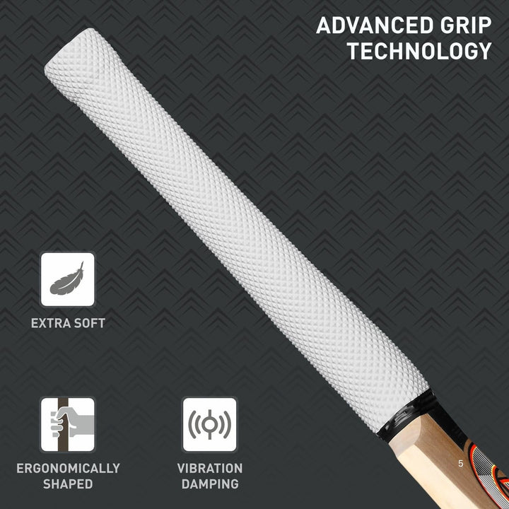 Gunn & Moore (GM) Rival 707 English Willow Cricket Bat Size SH @ Side View 2