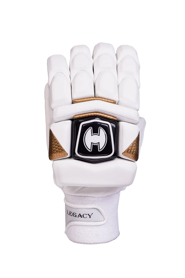 Hound Legacy Cricket Batting Gloves Adult Size @ Left Back View