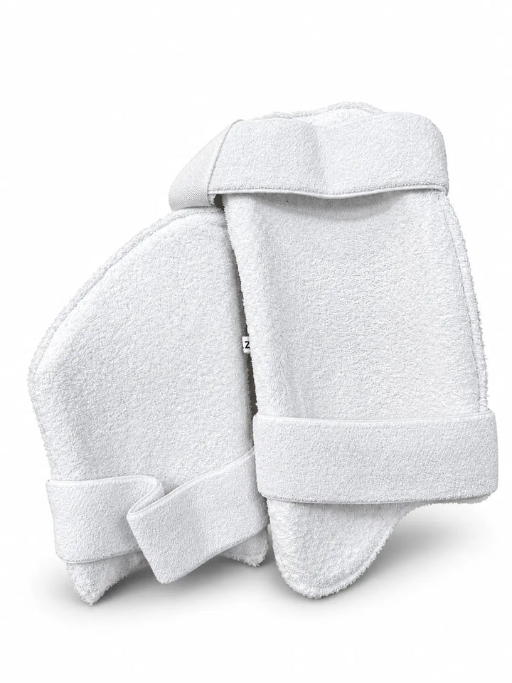 Gortonshire Players Cricket Batting Combo Thigh Guard White Size Mens