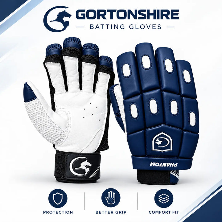 Gortonshire Phantom Cricket Batting Gloves