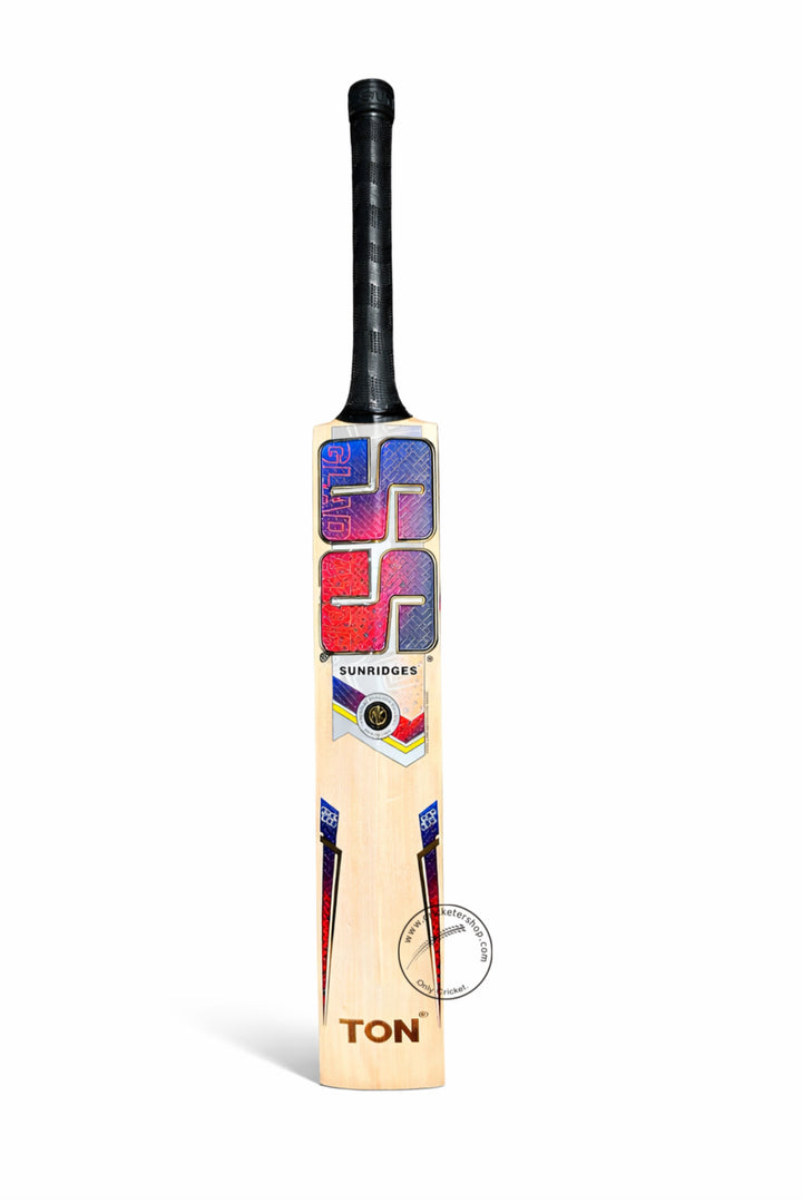 SS Gladiator Ton English Willow Cricket Bat Size SH@front view4
