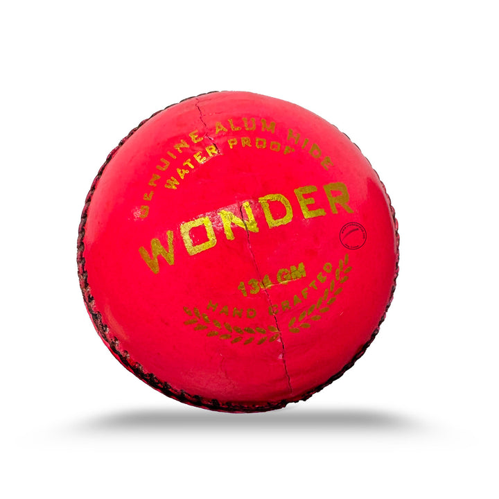 Gortonshire Wonder Cricket Ball Pink youth @Back View