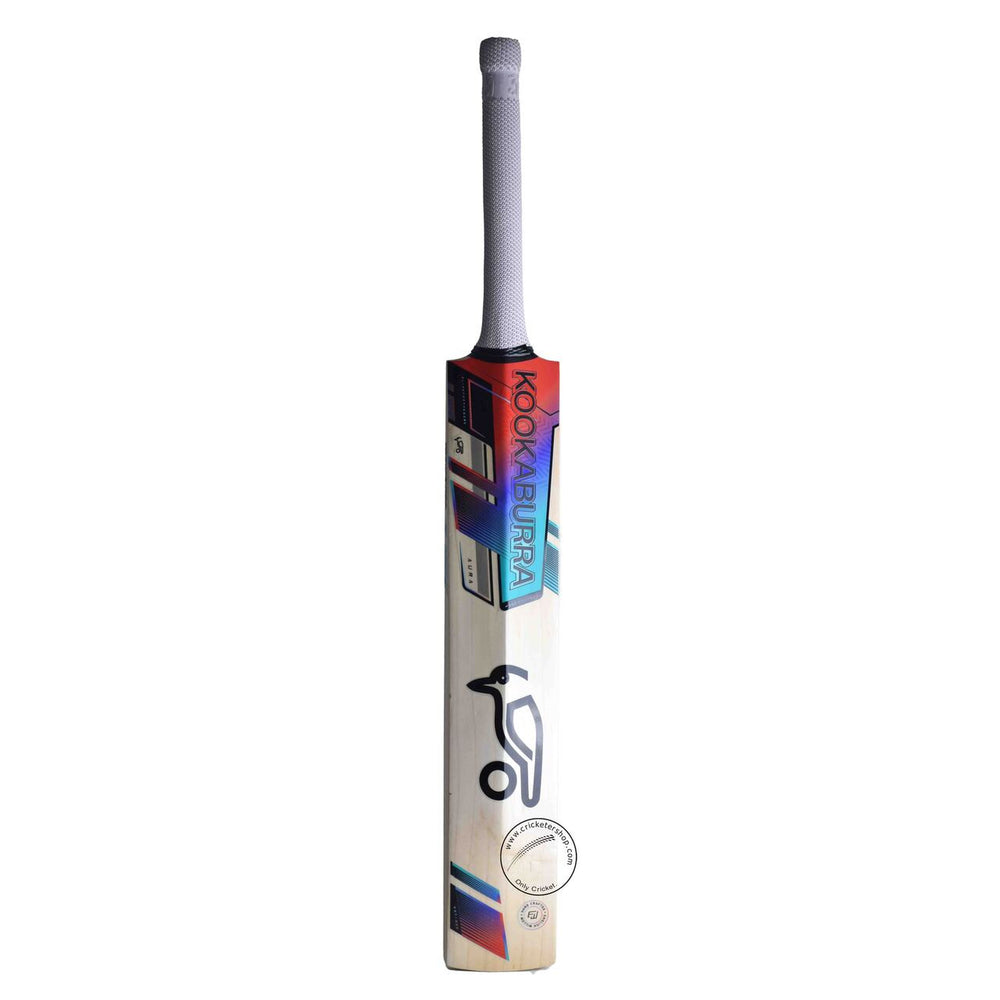 Kookaburra Aura Pro 2.0 English Willow Cricket Bat Size SH @ Back View