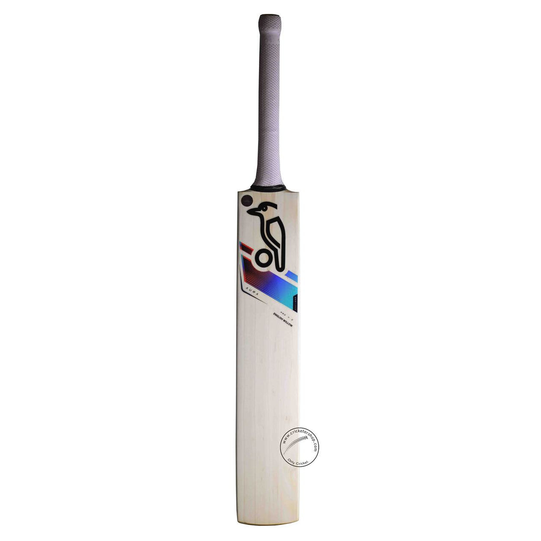 Kookaburra Aura Pro 4.0 English Willow Cricket Bat Size SH @ Front View