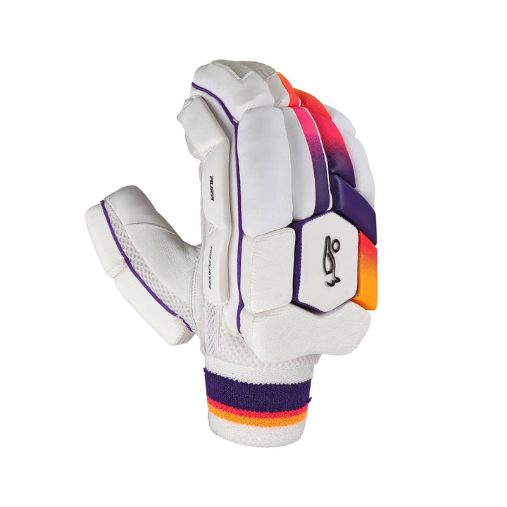 Kookaburra Aura Pro Players Player Cricket Batting Gloves @ Right Back View 2