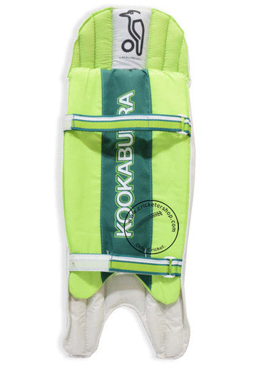 Kookaburra Pro 500 Wicket Keeping Leg Guards@ Back view