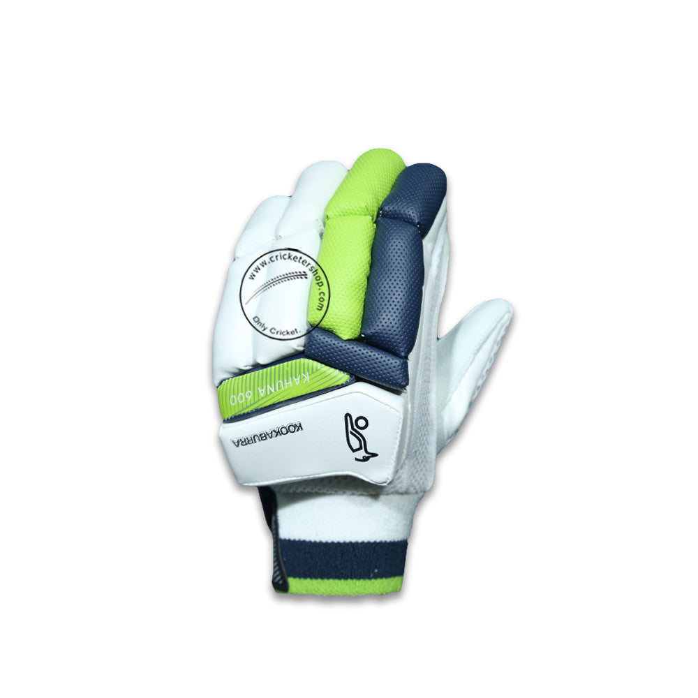 Kookaburra Kahuna 600 Edition Cricket Batting Gloves  @ Left Back View