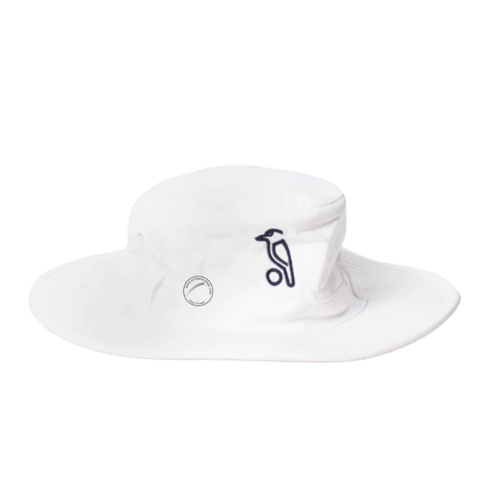 Kookaburra Kahuna Cricket Hat White @ Front View