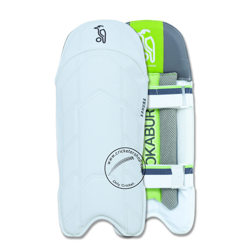 Kookaburra Kahuna Players Cricket Wicket Keeping Leg Guards Pads Mens Size @ Composite View