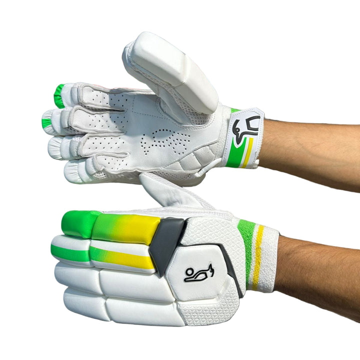 Kookaburra Kahuna Pro 1.0 Batting Gloves Size@front view