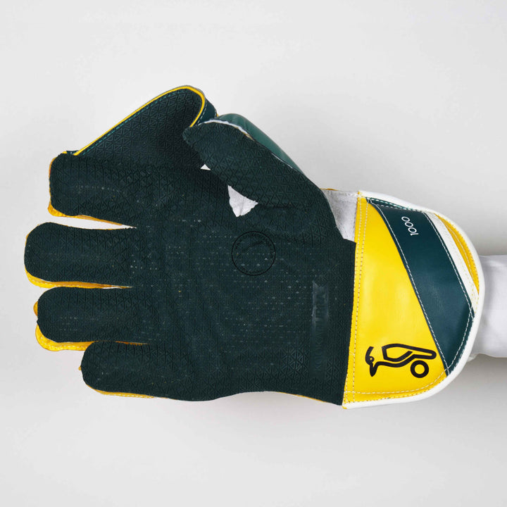 Kookaburra Kahuna Pro 1000 Wicket Keeping Gloves Mens Size @ Right Front View