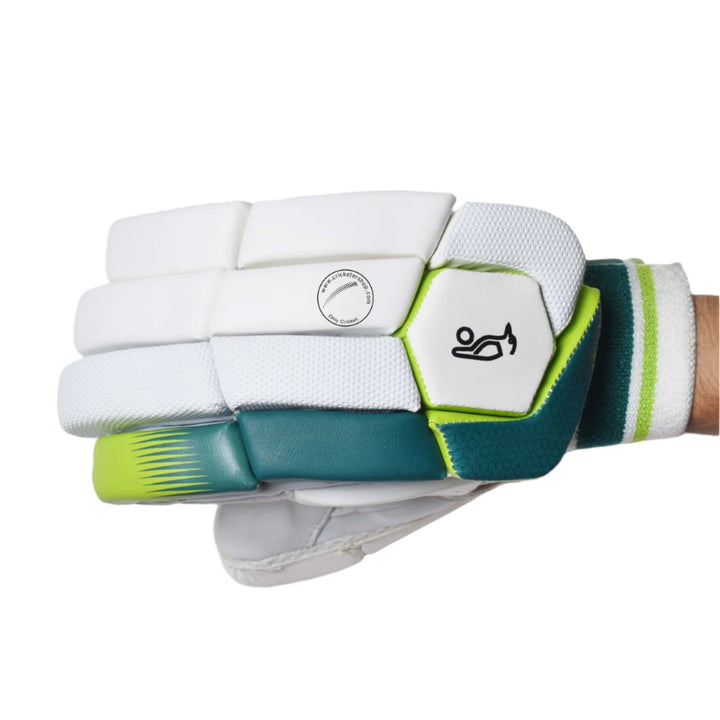 Kookaburra Kahuna Pro 3.0 Cricket Batting Gloves @ Right Back View