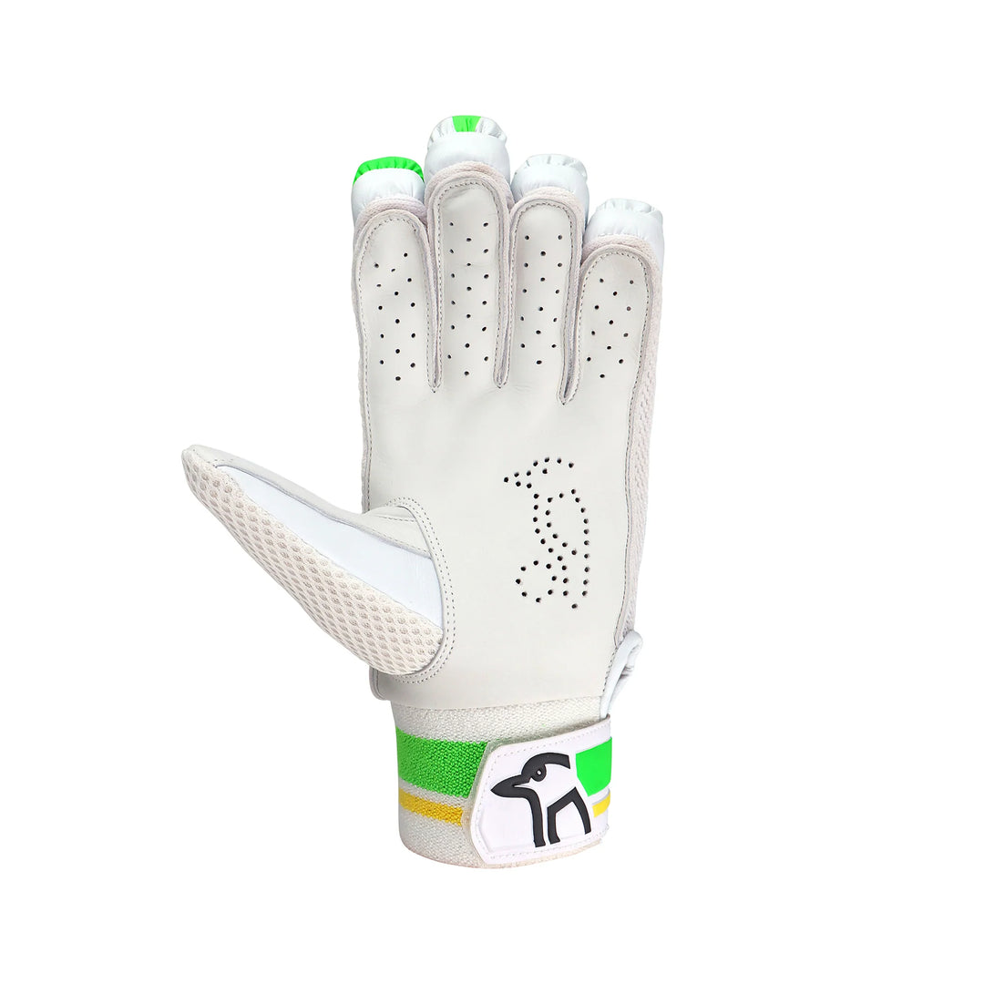 Kookaburra Kahuna Pro 5.0 Cricket Batting Gloves Junior Size@front view6
