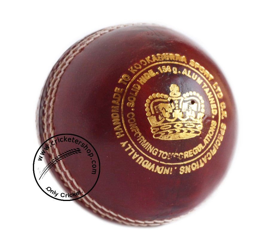 Kookaburra Pace Cricket Ball (Red) @ Side 2 View