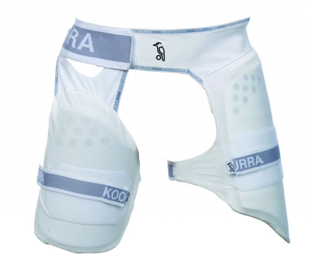 Kookaburra Players Cricket Batting Combo Thigh Guard Pad @Composite View 2