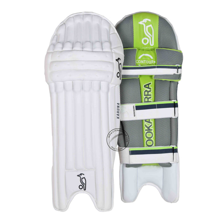 Kookaburra Players Cricket Batting Leg Guard Pads Mens Size Right Handed @Composite View