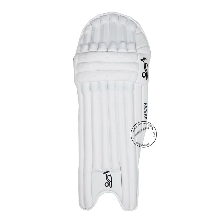 Kookaburra Players Cricket Batting Leg Guard Pads Mens Size Right Handed @Front View