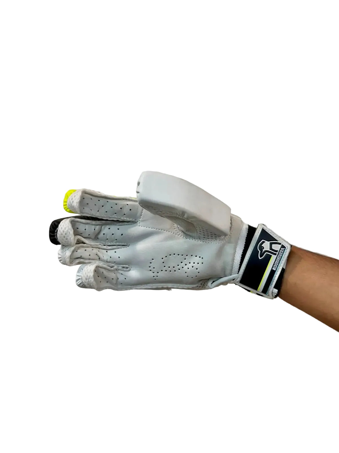 Kookaburra Rapid Pro 6.0 Cricket Batting Gloves Mens @ Right Back View