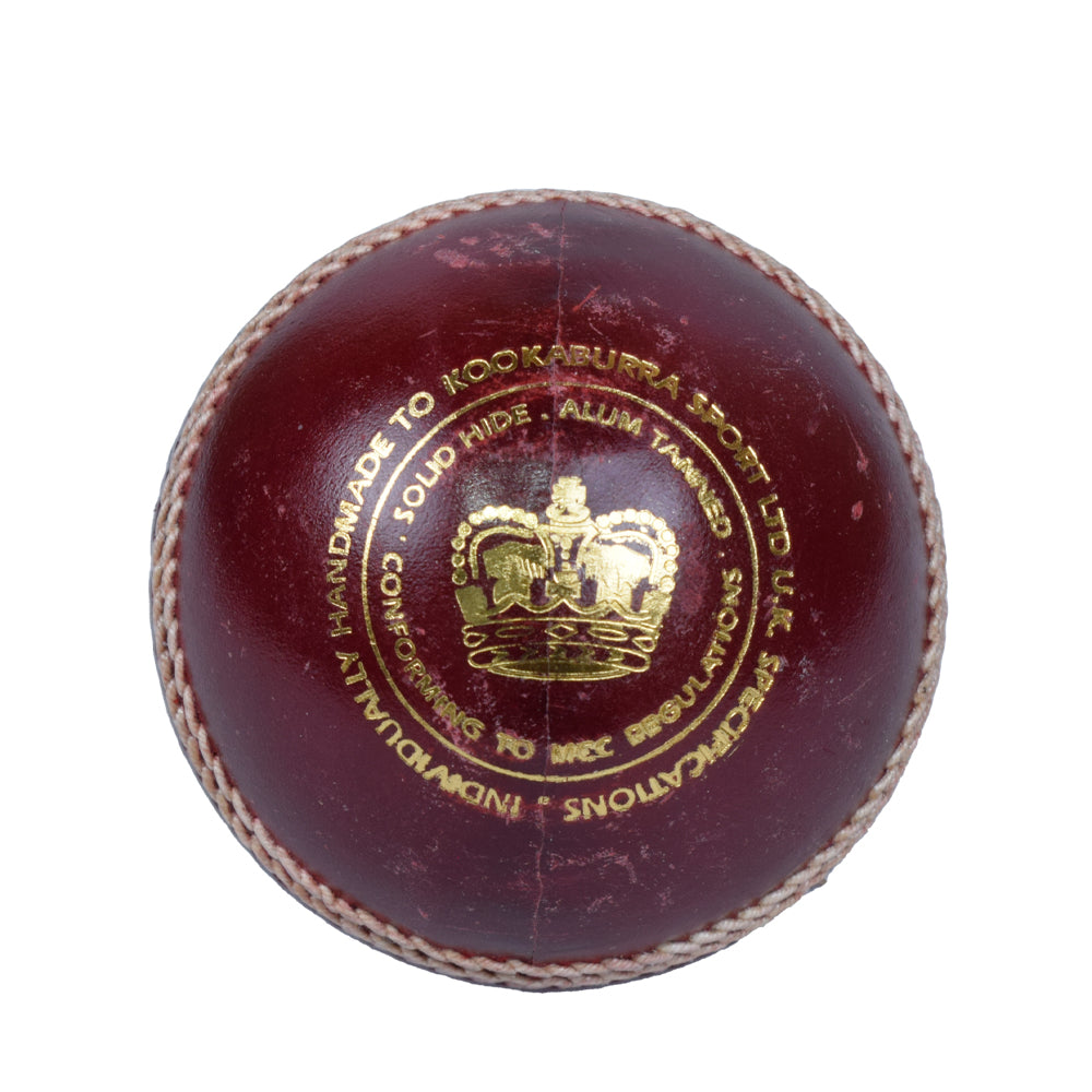 Kookaburra Super Test Cricket Ball Red@Back