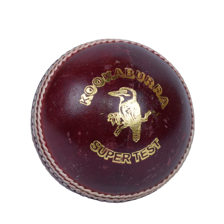 Kookaburra Super Test Cricket Ball Red@Front