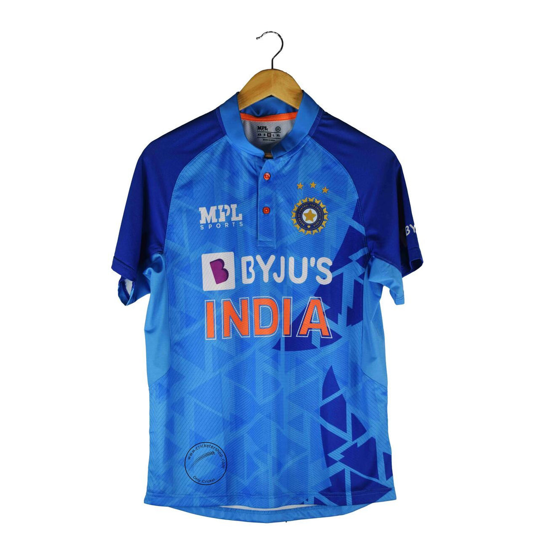 MPL India Cricket Jersey Half Sleeves  @Front View