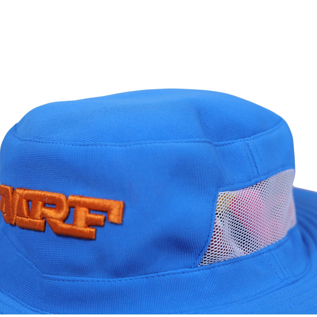 MRF Cricket Panama Hat Royal Blue Size@Close View