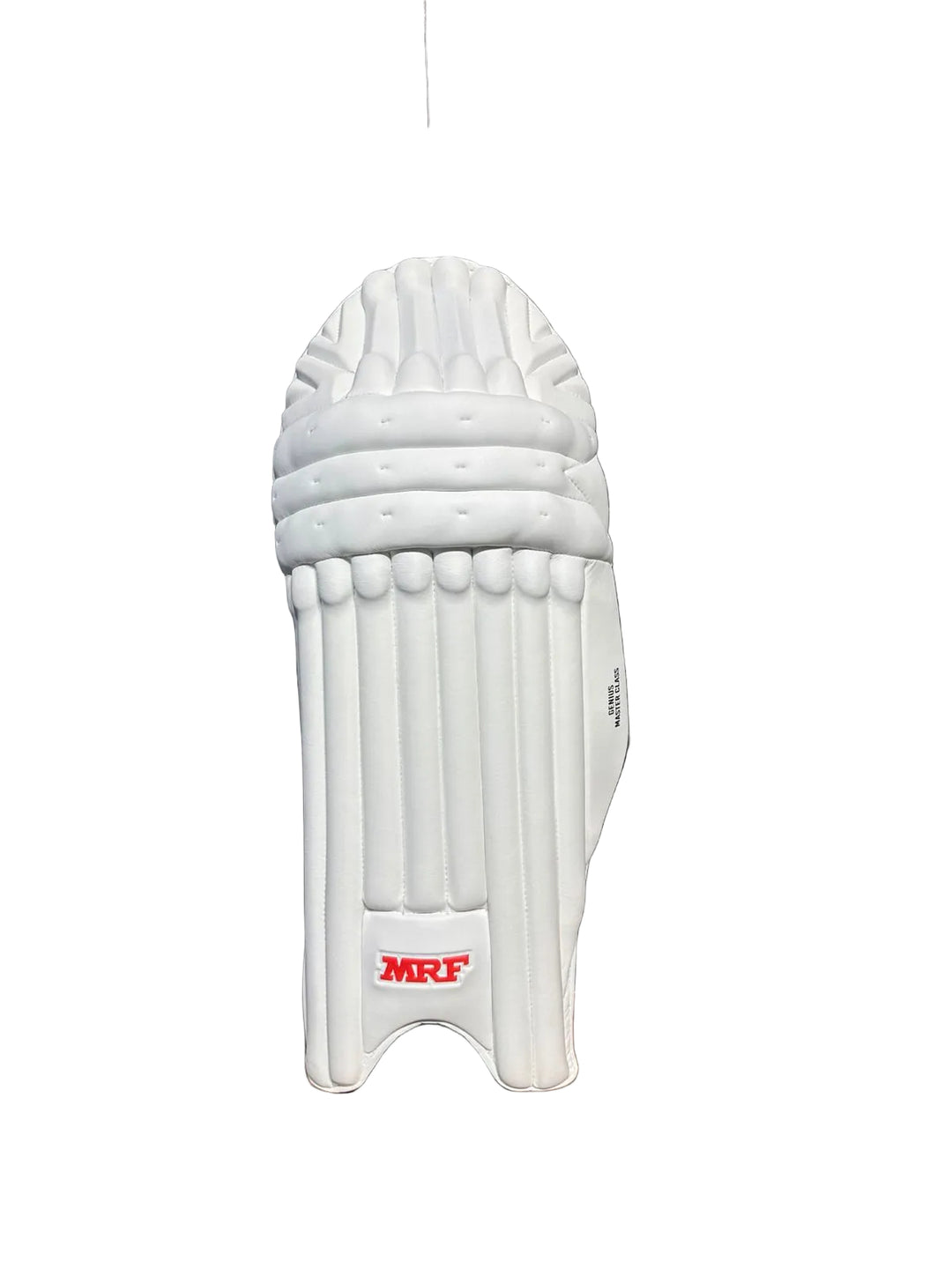 MRF Genius Grand Master Class Cricket Batting Leg Guard Pads Men Size@front view1