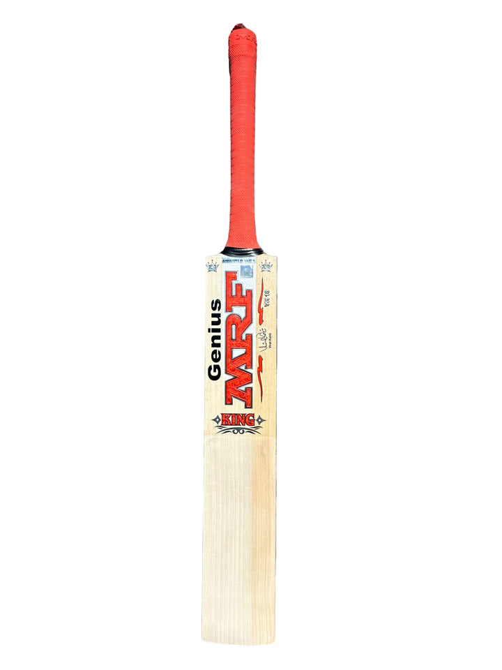 MRF Genius King English Willow Cricket Bat Size SH@front view5
