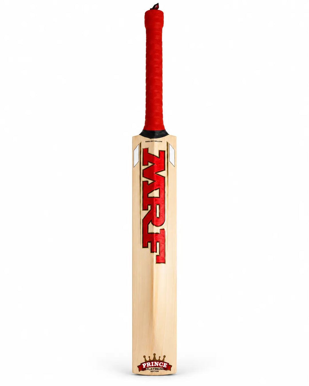 MRF Prince Platinum Edition English Willow Cricket Bat Size SH@Back View