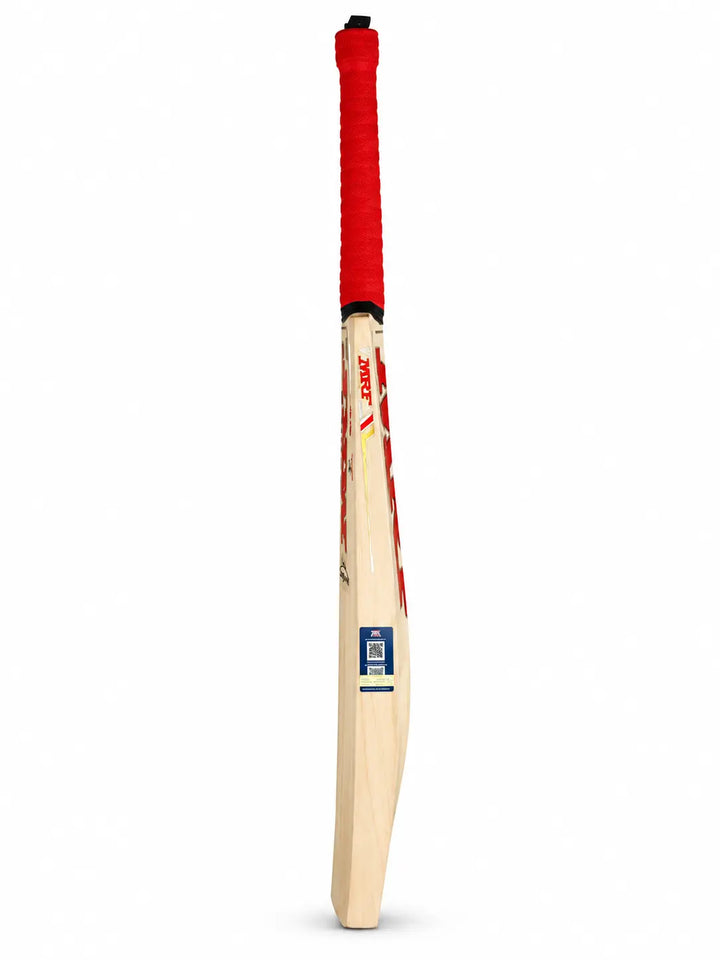 MRF Prince Platinum Edition English Willow Cricket Bat Size SH@Side 1 View